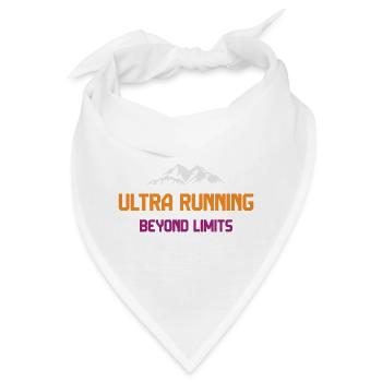 Ultra Running - Jenseits der Grenzen - Bandana - Weiß - Vorne