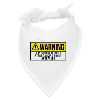 Ameisenbär Ameisenbär Ameisenbär - Bandana - Weiß - Vorne