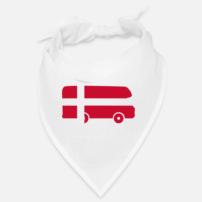Camper Danemark Voyage Vacances Camper Autocollant Bandana