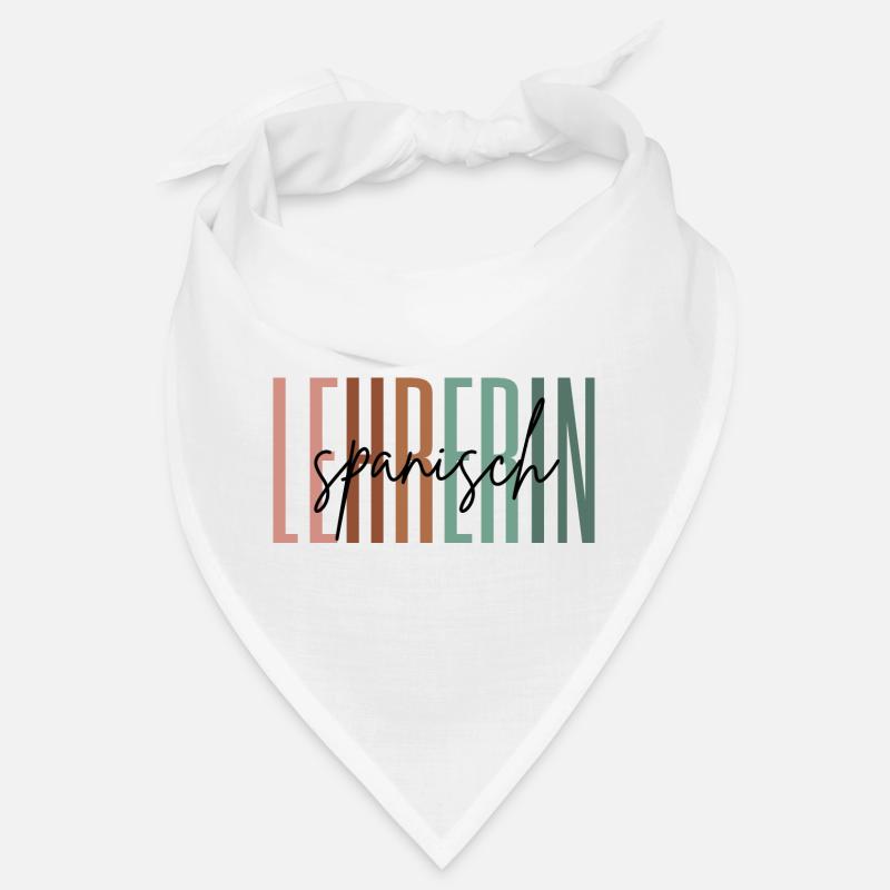 Lehrerin Spanisch Spanischlehrerin Geschenk Bandana