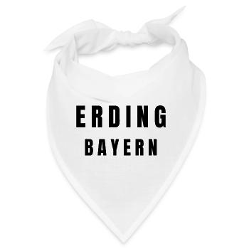 Erding Bayern - Bandana - Weiß - Vorne