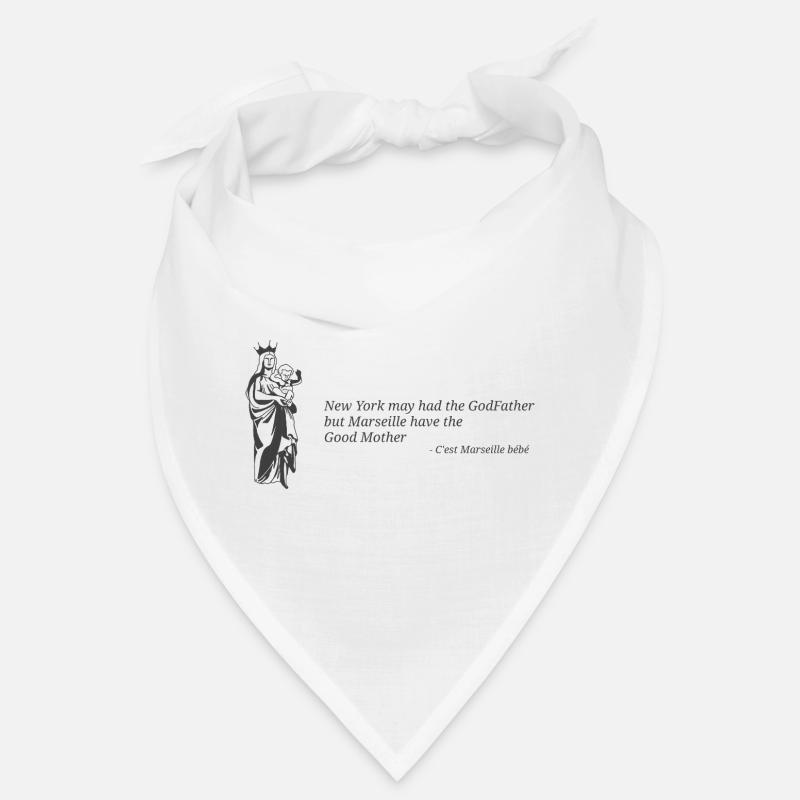 La Bonne Mère de Marseille Notre dame de la garde Bandana