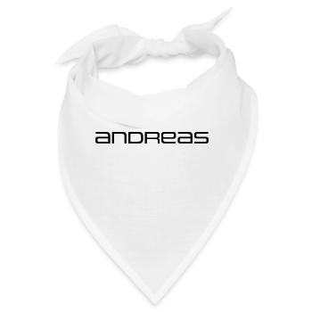 Andreas Geschenk - Bandana - Weiß - Vorne