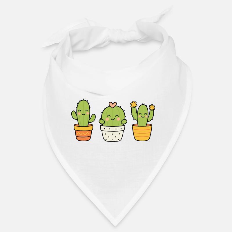 Trio de cactus mignons Bandana