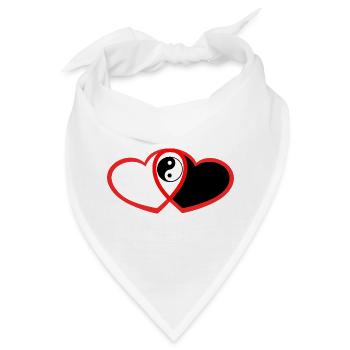 Beingungslose Liebe - Bandana - Weiß - Vorne