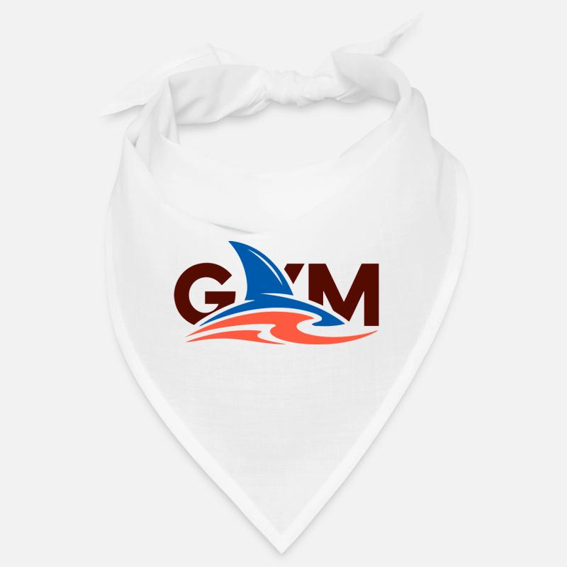 Wave Crest Gym-Logo Bandana