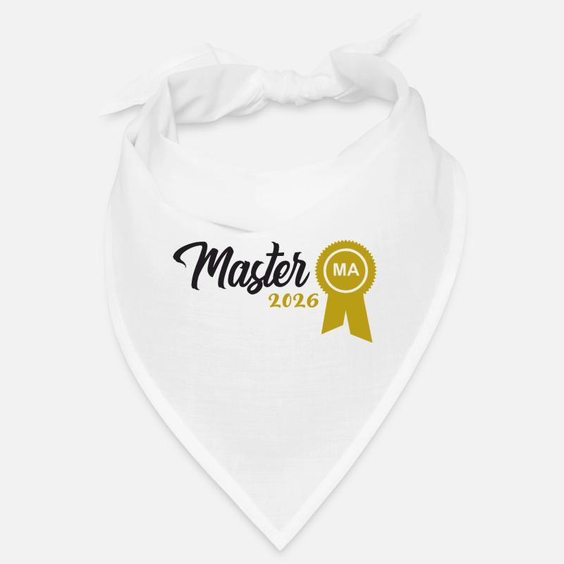 Master 2026 Graduation Graduation Bandana