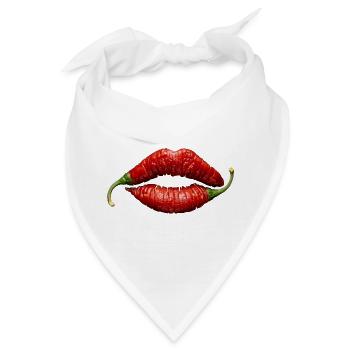 Peperoni - Bandana - Weiß - Vorne