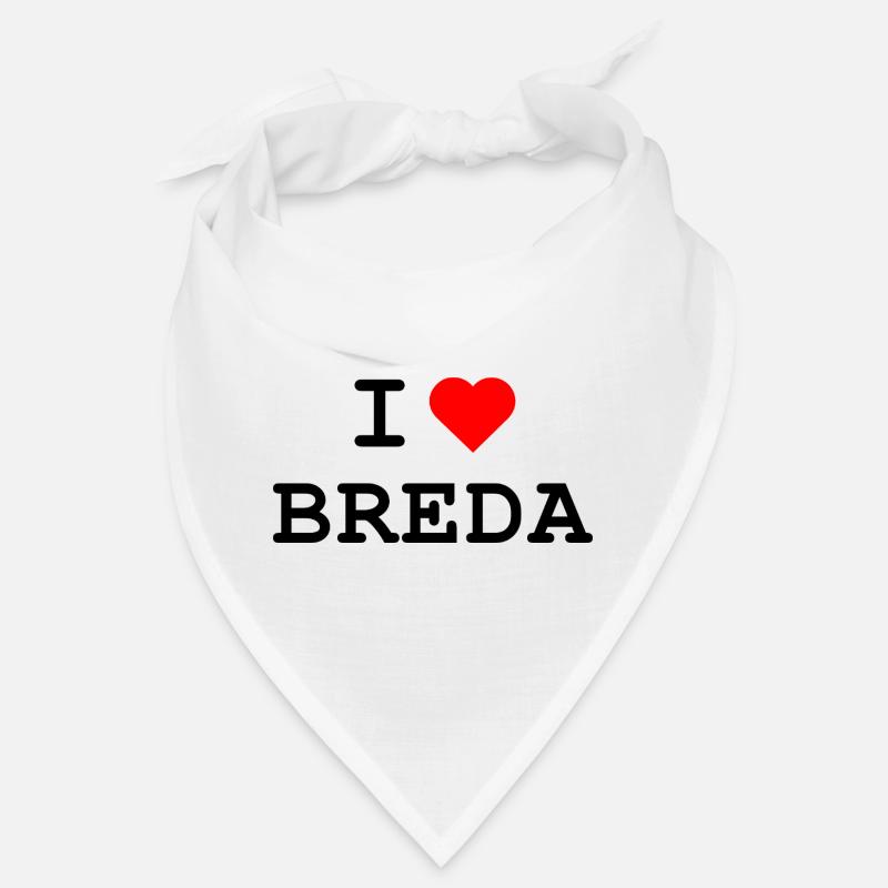 J’aime Breda - Ich liebe Breda Bandana