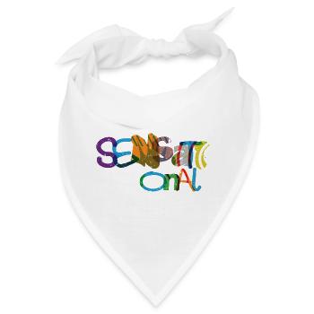Sensationell wundervoll - Bandana - Weiß - Vorne