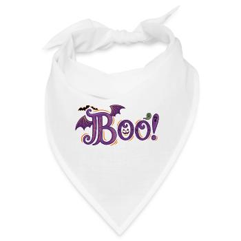 Buh! Geister und Fledermäuse. - Bandana - Weiß - Vorne