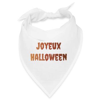 HALLOWEEN. KÜRBIS. KÜRBIS-HALLOWEEN. - Bandana - Weiß - Vorne