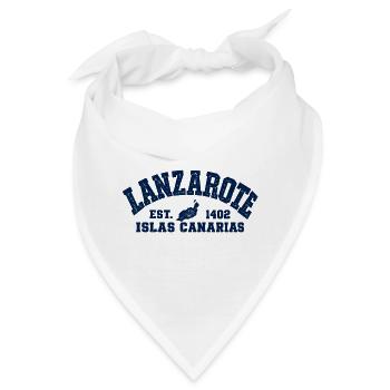 Lanzarote - Kanaren - Islas Canarias - Spanien - Bandana - Weiß - Vorne