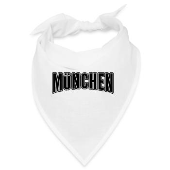 Muenchen - Bandana - Weiß - Vorne