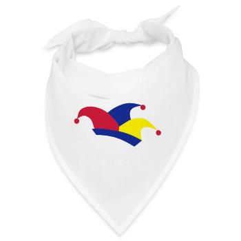 karneval - Bandana - Weiß - Vorne