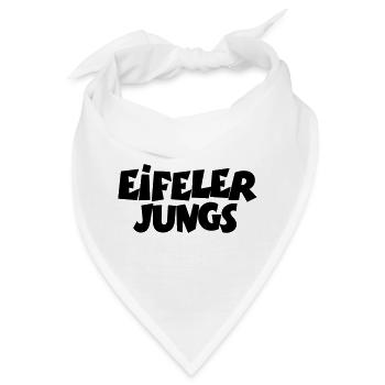 Eifeler Jungs aus der Eifel - Bandana - Weiß - Vorne