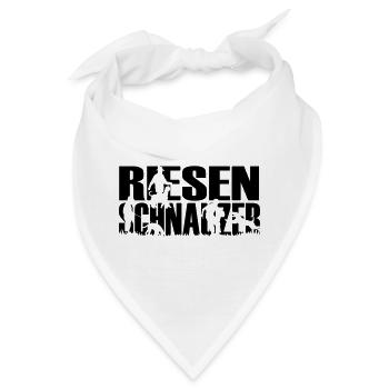 IPO Riesenschnauzer Schutzhund - Bandana - Weiß - Vorne