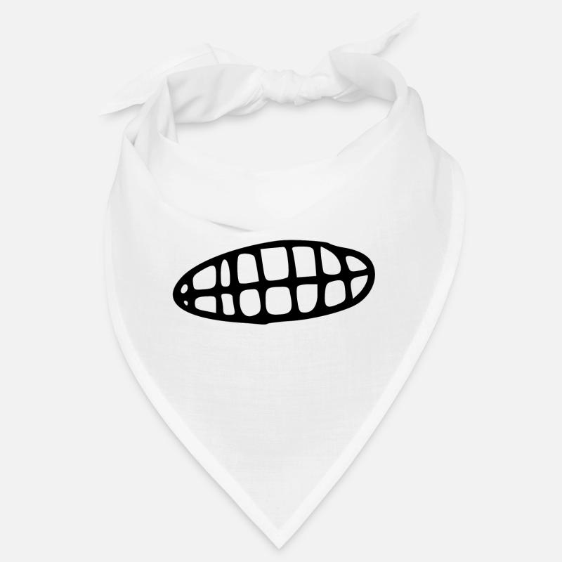 Grinning mouth with teeth Bandana