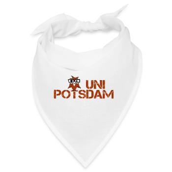 UNI POTSDAM - Bandana - Weiß - Vorne