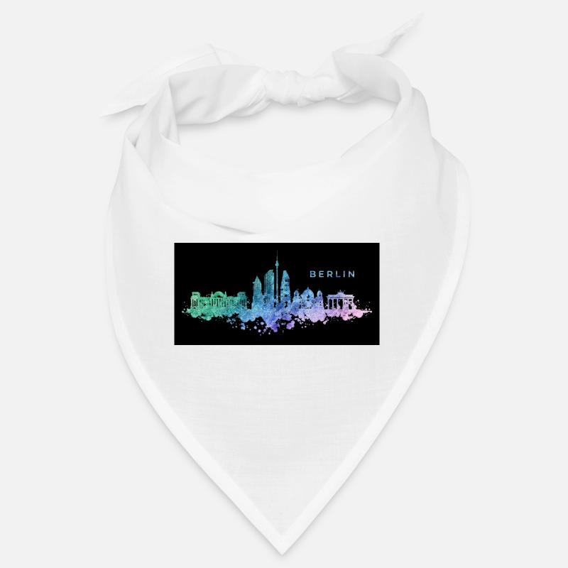 Skyline de Berlin Bandana