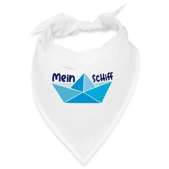 Mein Schiff - Bandana - Weiß - Vorne