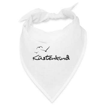 Küstenkind - Bandana - Weiß - Vorne