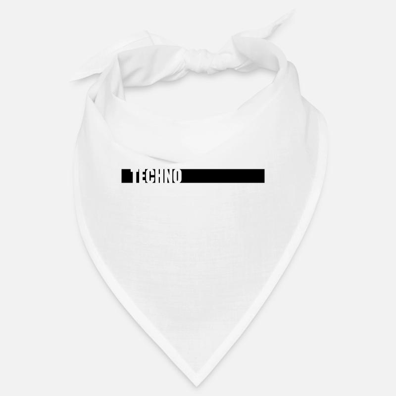 Music Techno Logo Bandana