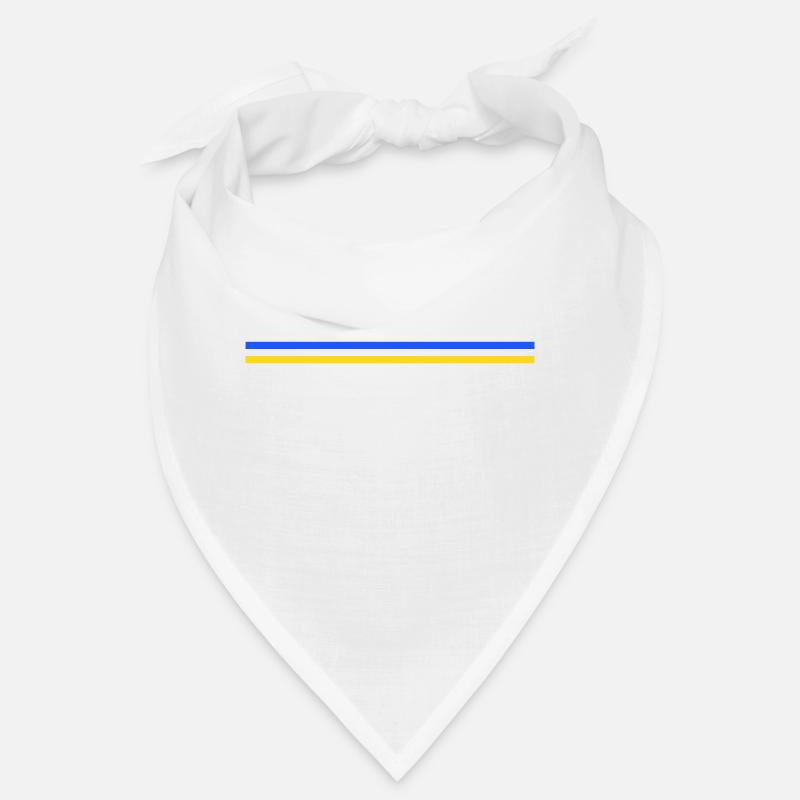 Trait ou drapeau Ukraine Bandana