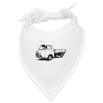 Barkas Pritsche - Pritschenwagen - Bandana - Weiß - Vorne