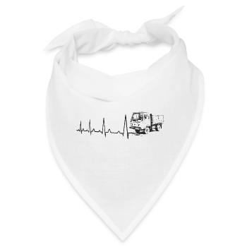 Herzschlag - Multicar M25 - Bandana - Weiß - Vorne