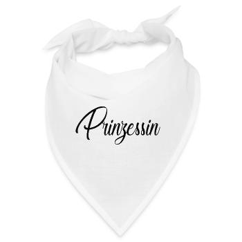 Prinzessin - Bandana - Weiß - Vorne