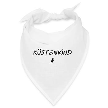 Küstenkind - Bandana - Weiß - Vorne