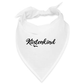 Küstenkind - Bandana - Weiß - Vorne