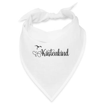 Küstenkind - Bandana - Weiß - Vorne