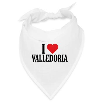 T-Shirt Io amo Valledoria T-Shirt Sardinien - Bandana - Weiß - Vorne