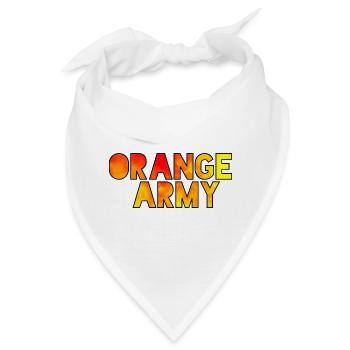 Die orange Legion für echte Fans der Niederlande # - Bandana - Weiß - Vorne