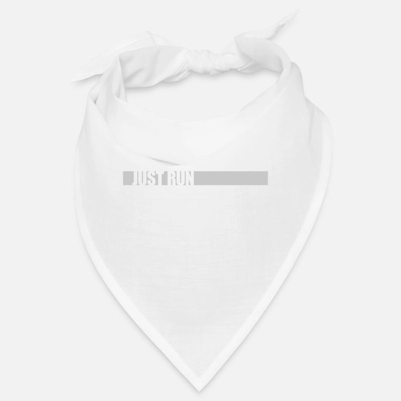 Stripe Logo Just Run Bandana