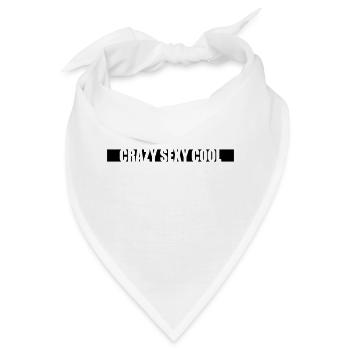 crazy sexy cool Design - Bandana - Weiß - Vorne
