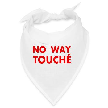 No way touché - Bandana - Weiß - Vorne