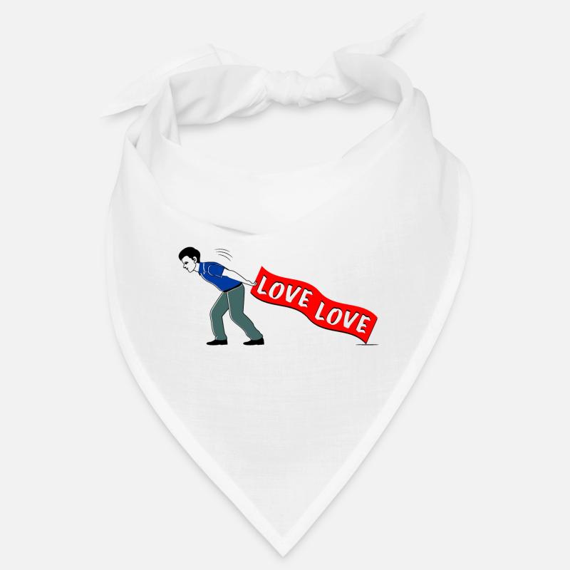 MEN PULL LOVE Banner Bandana