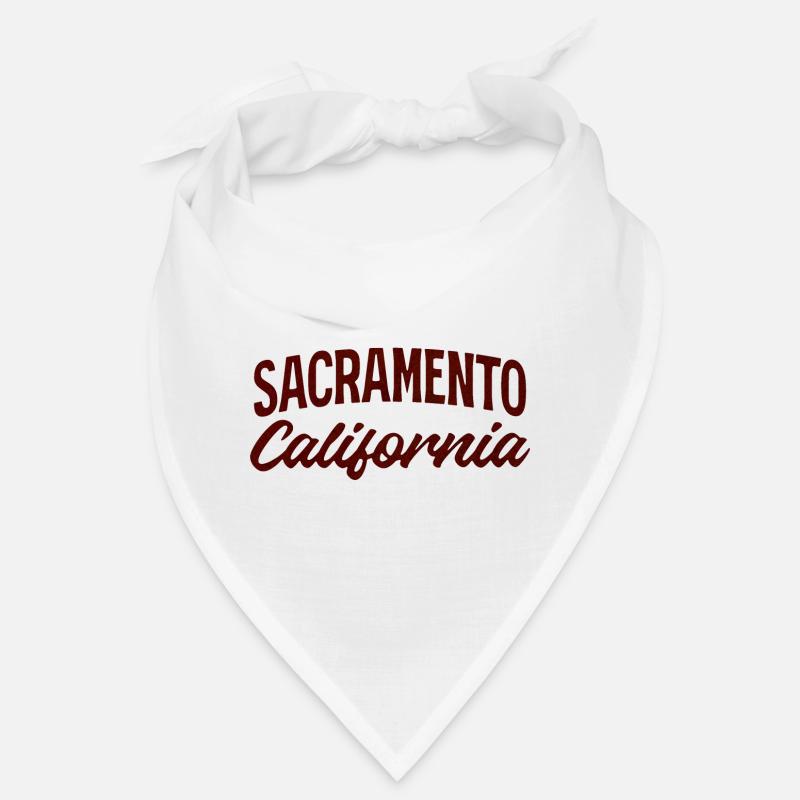 Sacramento Script California Tee Bandana
