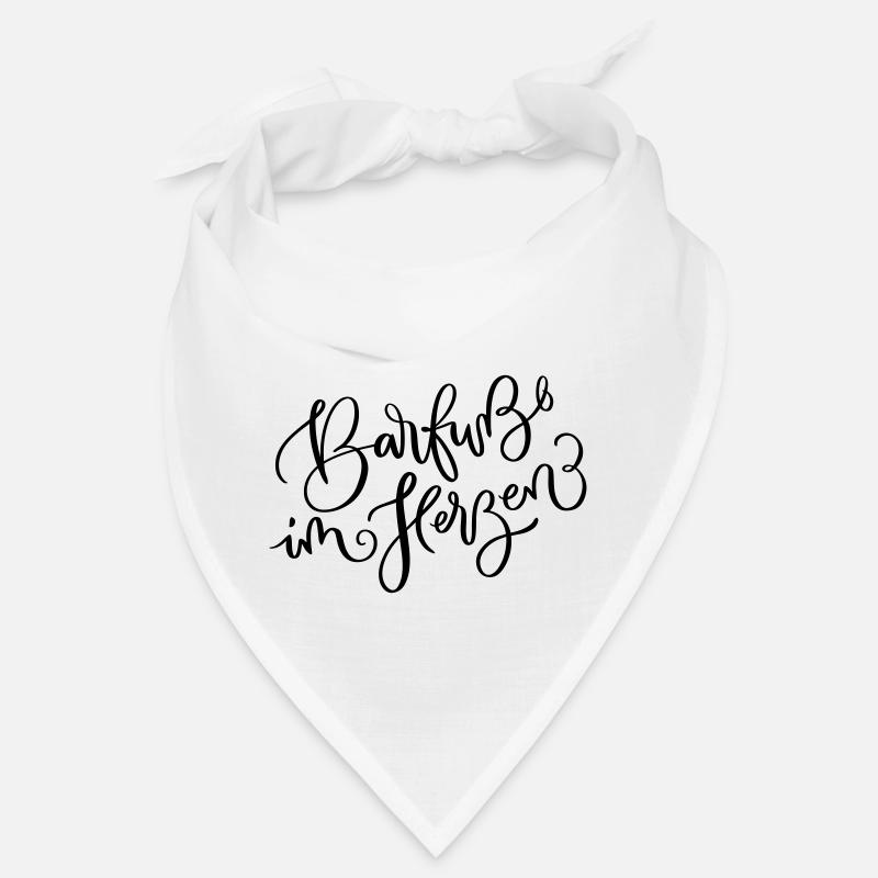 Barfuß im Herzen Bandana