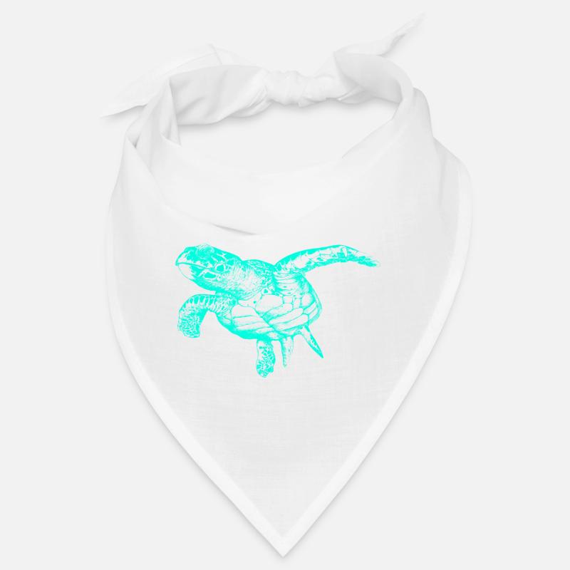 Tortue (néon) Bandana