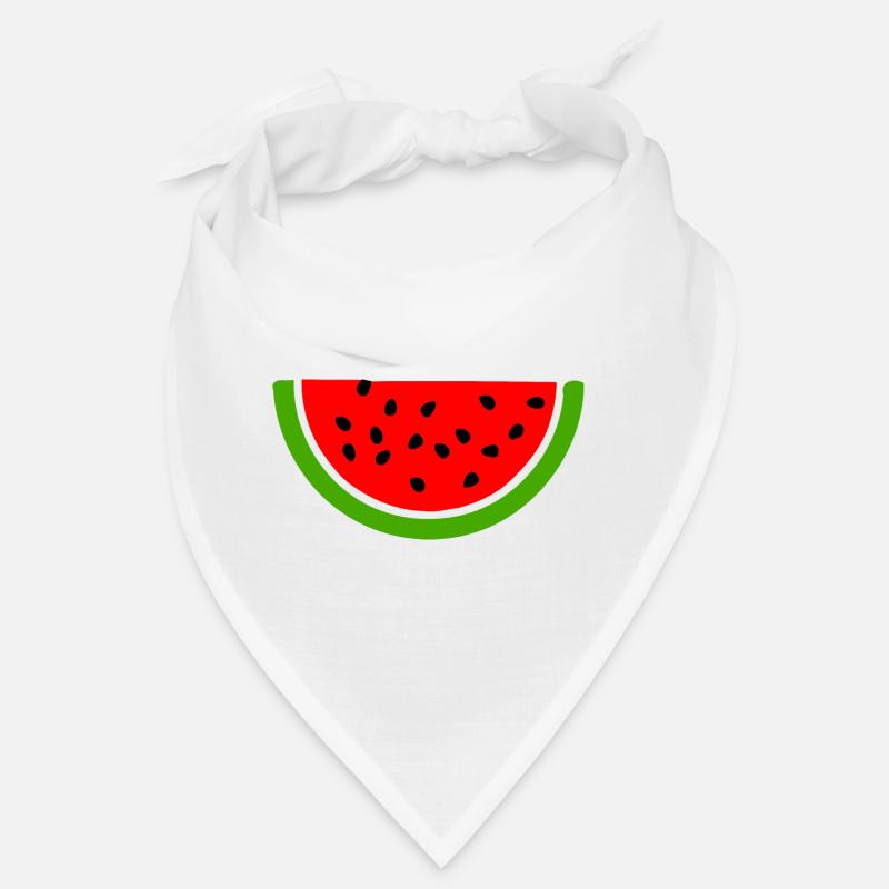 Pastèque - Bandana - blanc