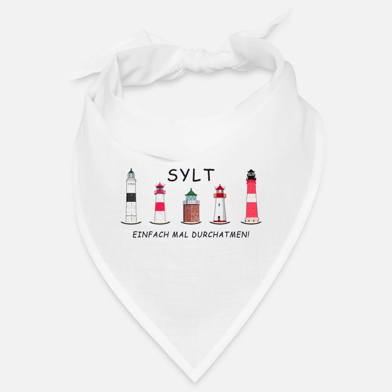 Sylt, Einfach mal Durchatmen, Sylter Leuchttürme Bandana