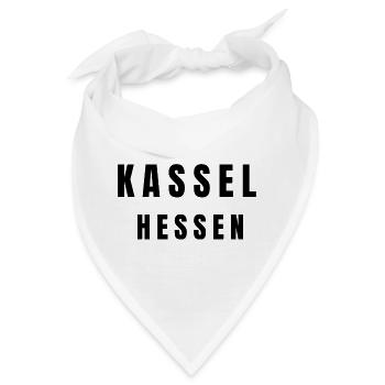 Kassel⁠ Hessen - Bandana - Weiß - Vorne