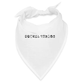 Kletterambigramm - Bandana - Weiß - Vorne