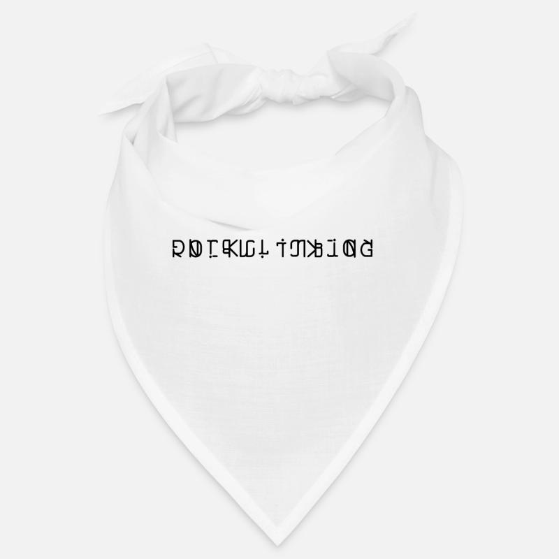 Climbing ambigram Bandana