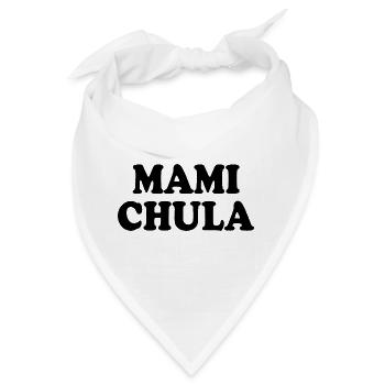 Mami chula - Bandana - Weiß - Vorne
