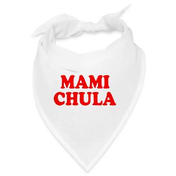 Mami chula - Bandana - Weiß - Vorne